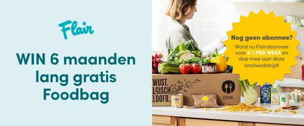 Win 6 maanden lang gratis Foodbag.