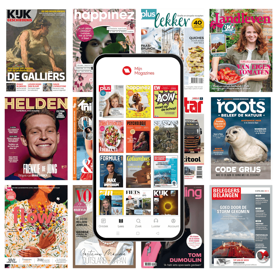 Meer dan 30 magazines beschikbaar via Mijn Magazines
